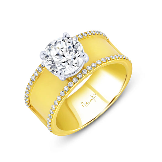Uneek Alexandria Collection Engagement Ring