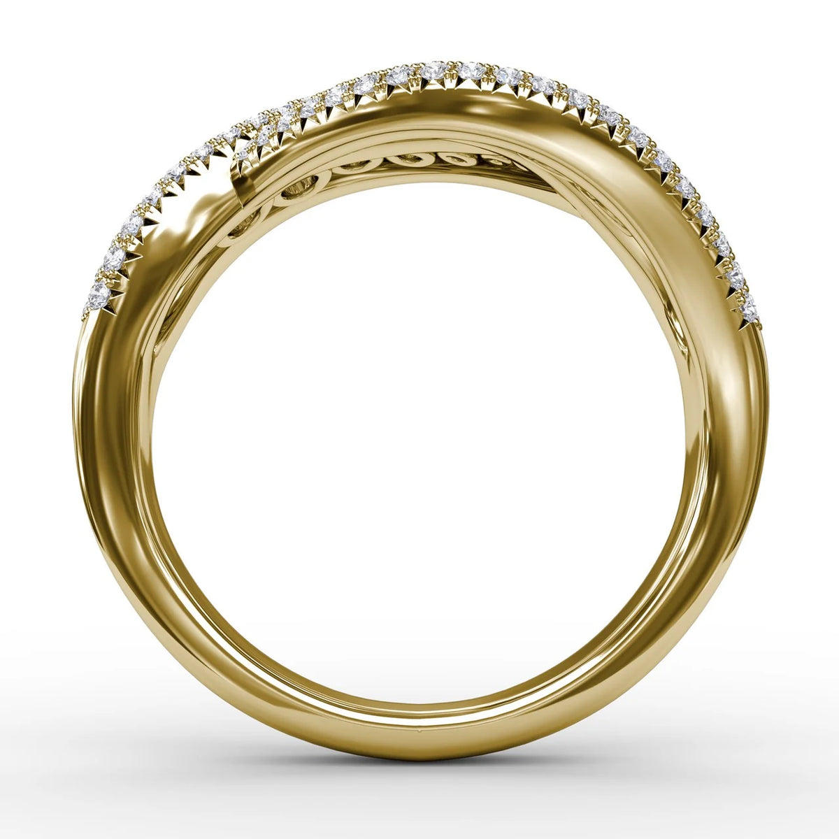 Intertwining Love  Ring