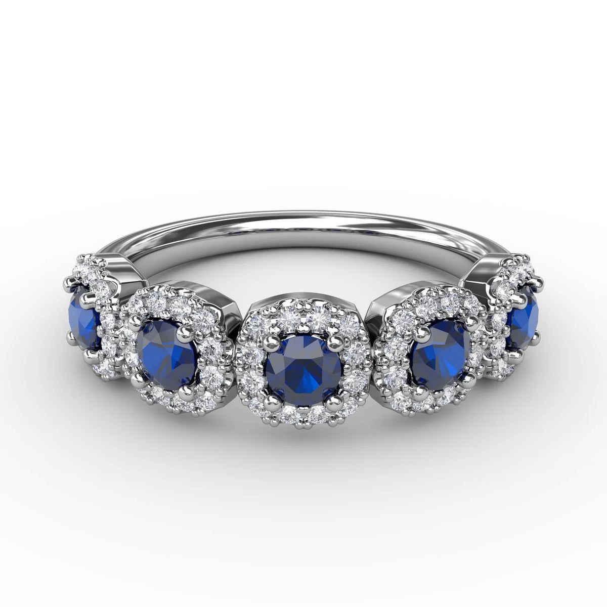 Blossoming Love Sapphire and  Ring