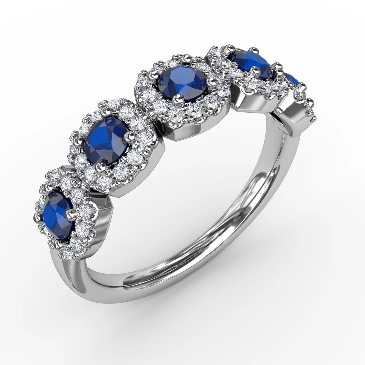 Blossoming Love Sapphire and  Ring