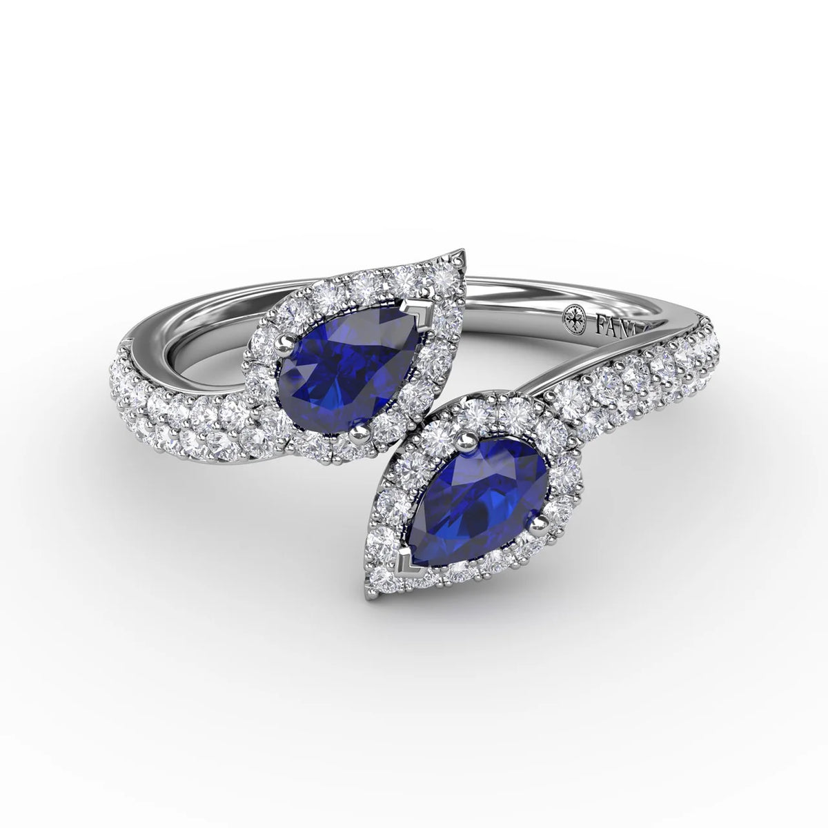 Double The Love Sapphire and  Ring