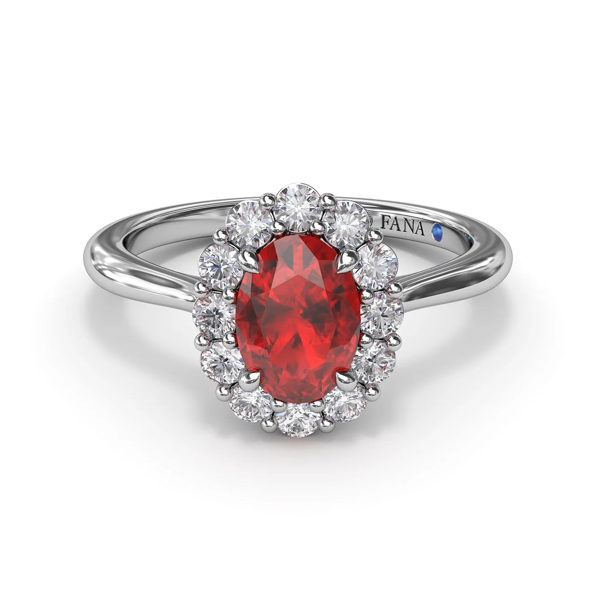 Dazzling Ruby and  Ring