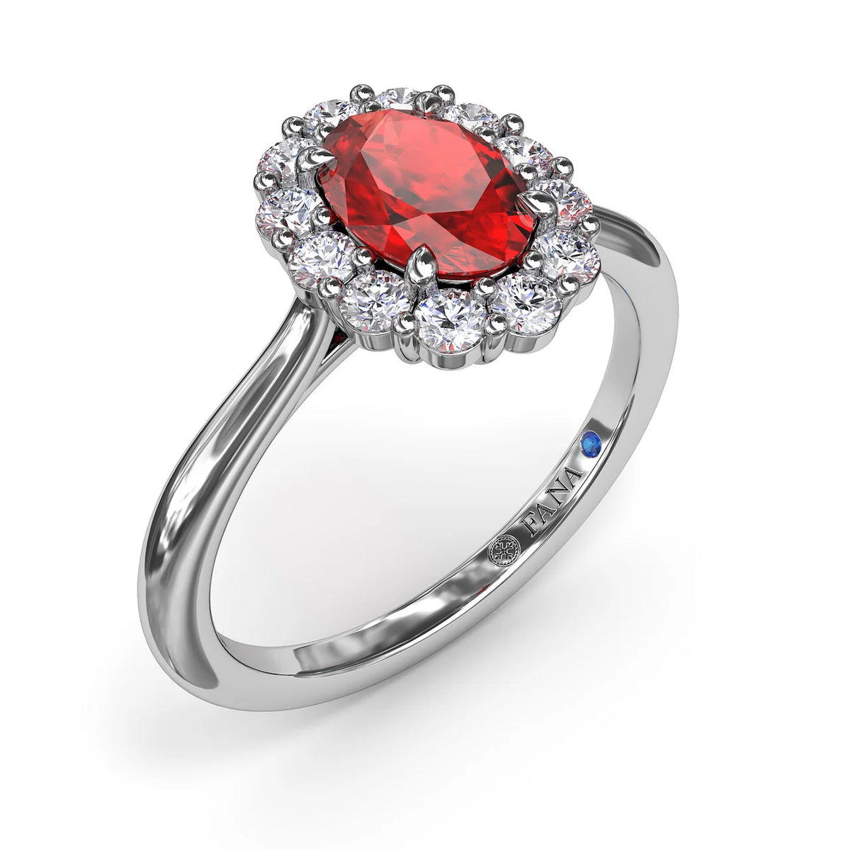 Dazzling Ruby and  Ring