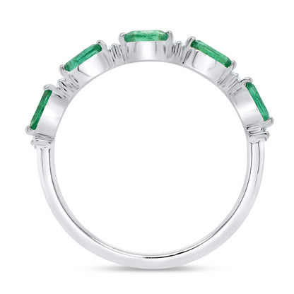 Uneek Stackable Collection 1-Row Marquise Diamond Fashion Ring