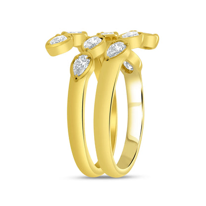 Uneek Signature Collection Bypass Anniversary Ring