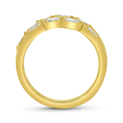Uneek Signature Collection Bypass Anniversary Ring