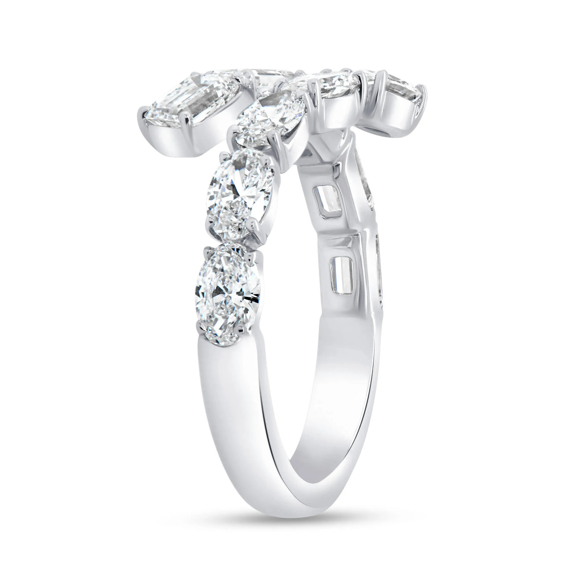 Uneek Signature Collection Bypass Fashion Ring