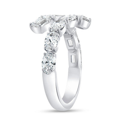 Uneek Signature Collection Bypass Fashion Ring