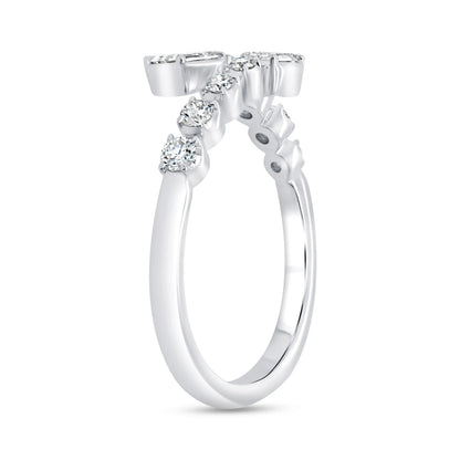 Uneek Alexandria Collection Bypass Fashion Ring