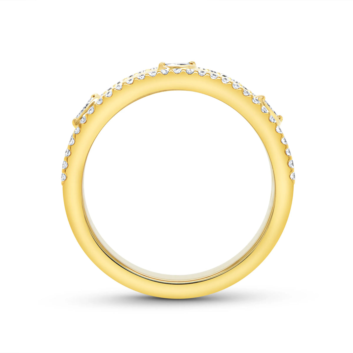 Uneek Alexandria Collection Anniversary Ring