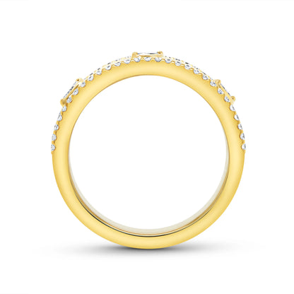 Uneek Alexandria Collection Anniversary Ring