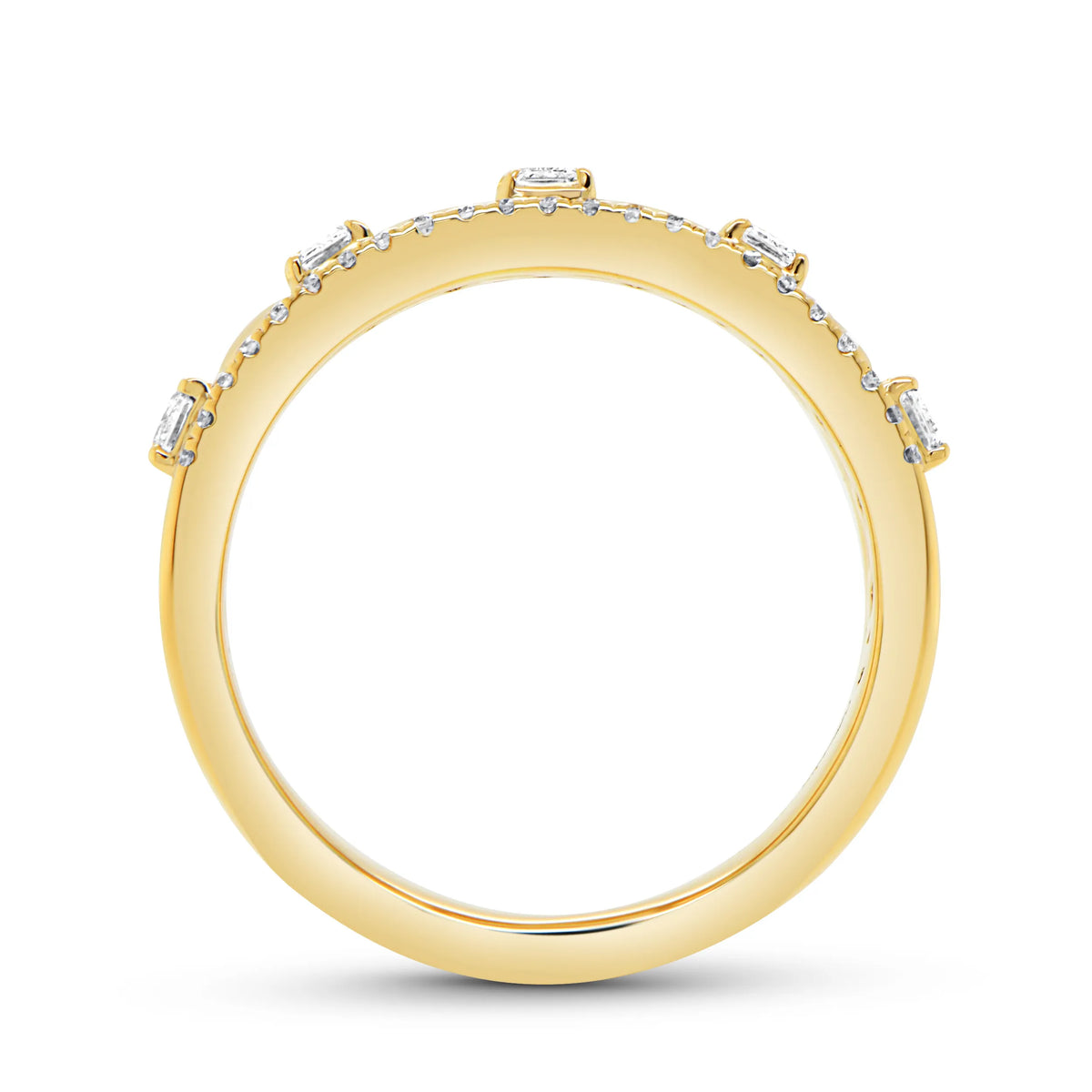 Uneek Alexandria Collection Anniversary Ring