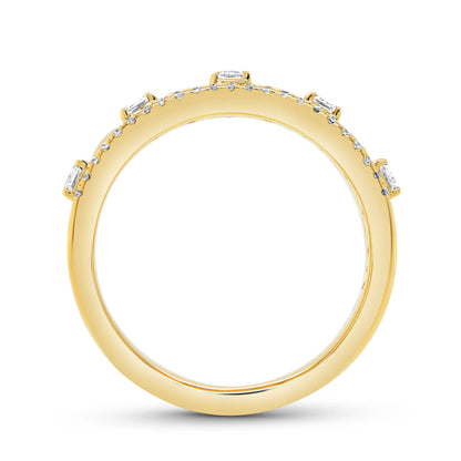Uneek Alexandria Collection Anniversary Ring