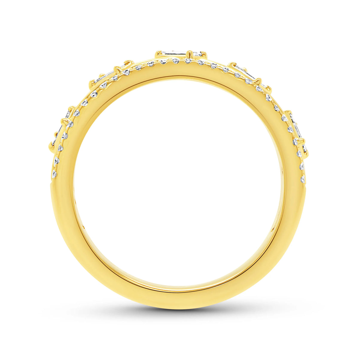 Uneek Alexandria Collection Anniversary Ring
