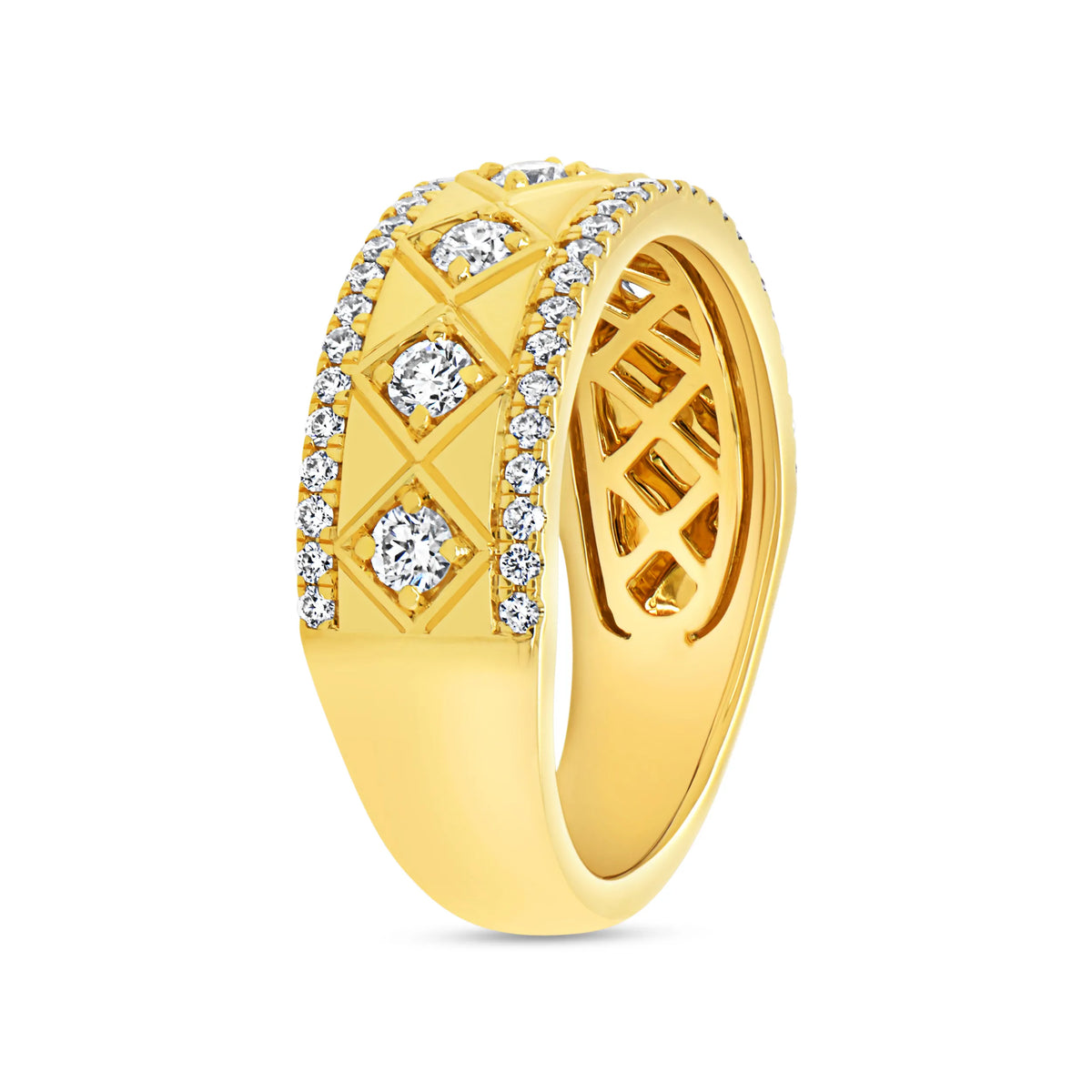Uneek Alexandria Collection Anniversary Ring