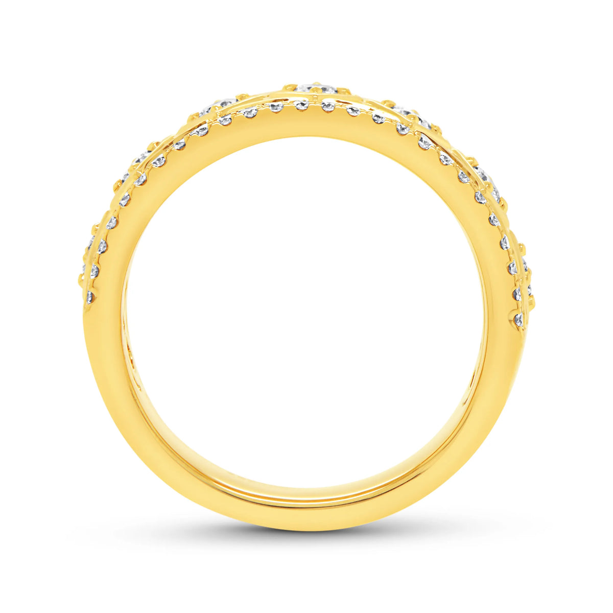 Uneek Alexandria Collection Anniversary Ring