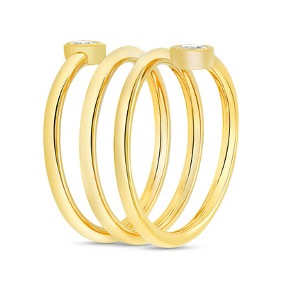 Uneek Stackable Collection Fashion Ring