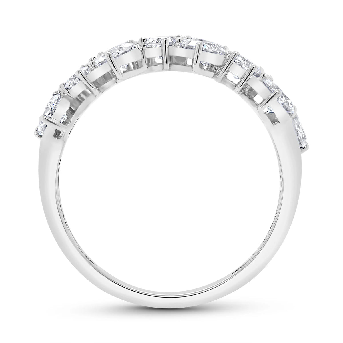 Uneek Petals Collection Floral Fashion Ring