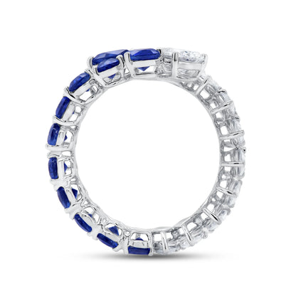 Uneek Precious Collection Bypass Fashion Ring
