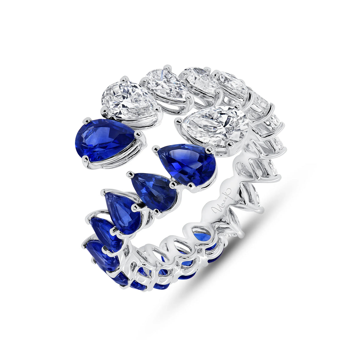 Uneek Precious Collection Bypass Fashion Ring