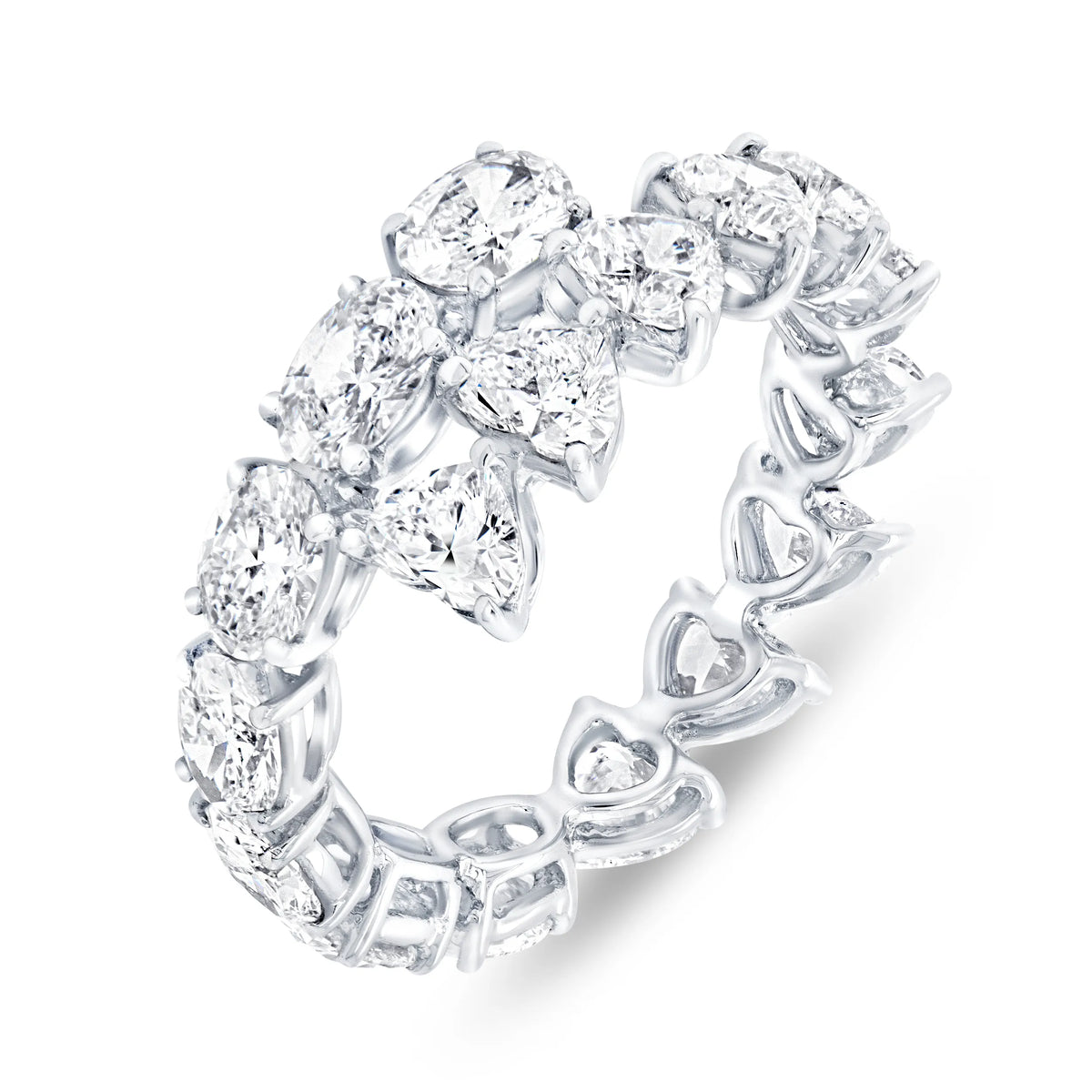 Uneek Signature Collection Bypass Eternity Ring