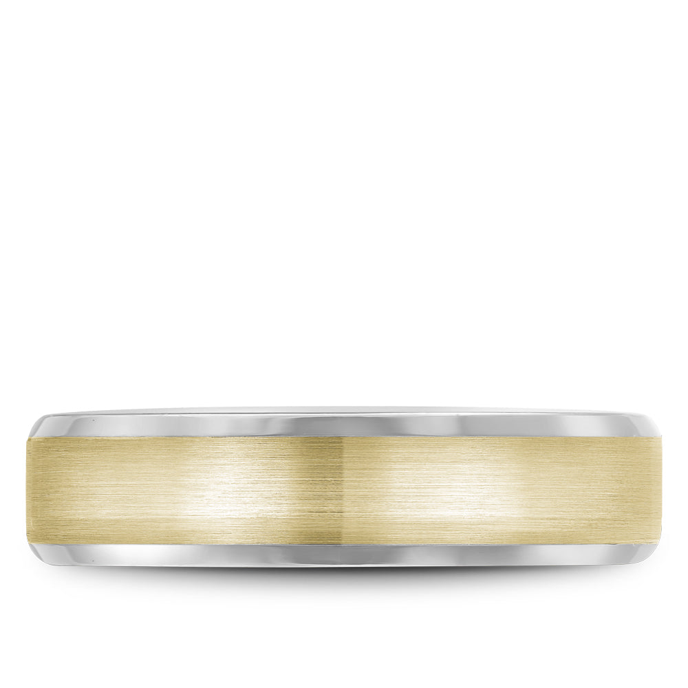 5.00mm Bleu Royale Wedding Band in Y&W Gold
