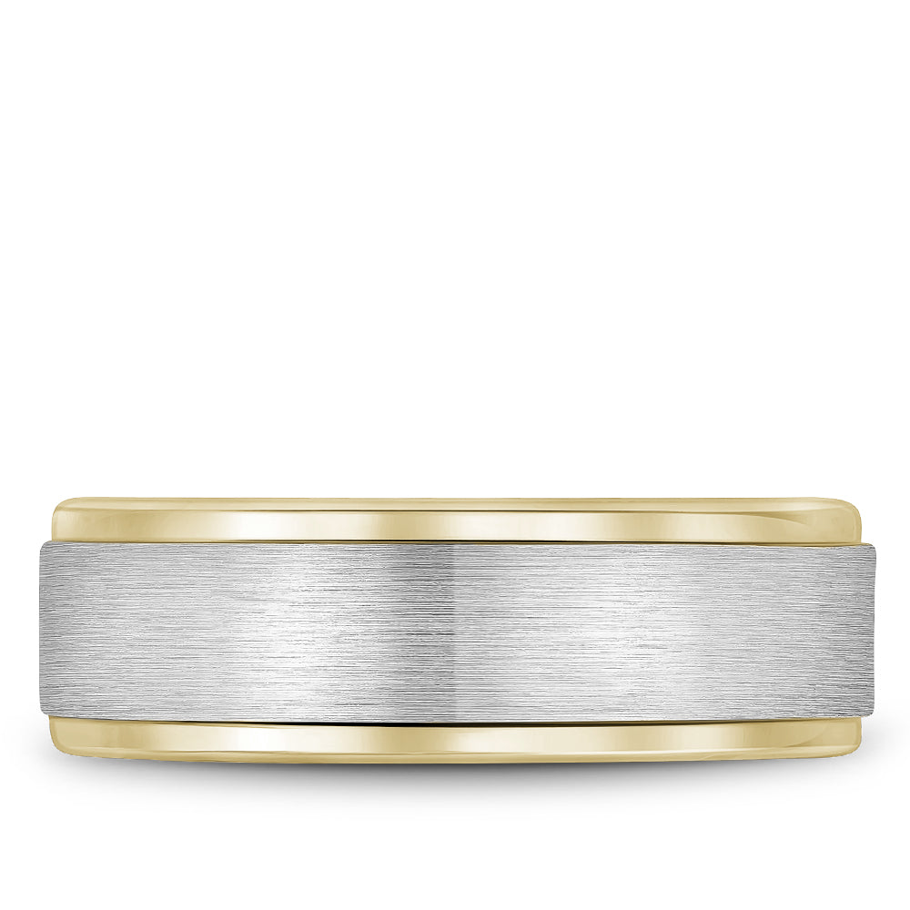 7.50mm Bleu Royale Wedding Band in W&Y Gold