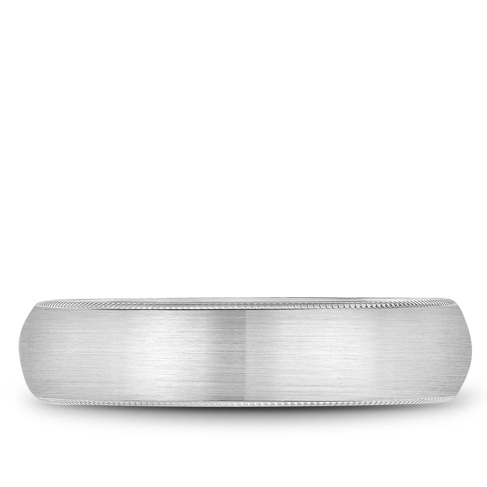 5.50mm Bleu Royale Wedding Band in W&Y Gold
