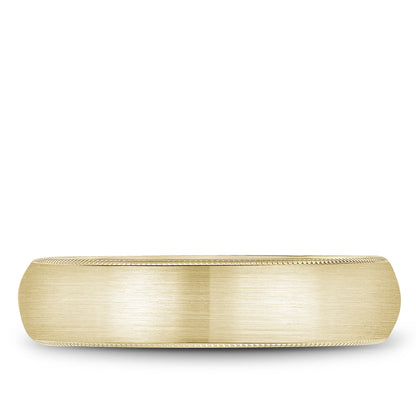 5.50mm Bleu Royale Wedding Band in Y&W Gold
