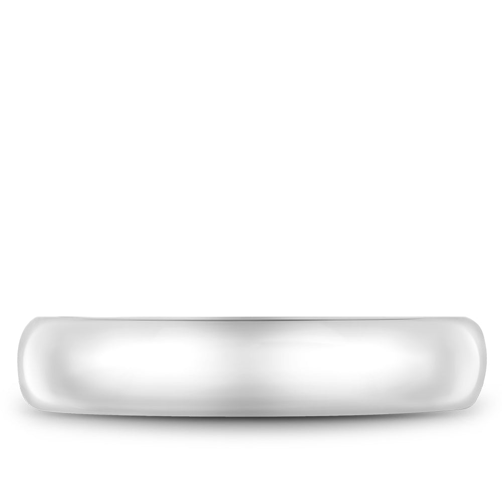 5.00mm Bleu Royale Wedding Band in White Gold