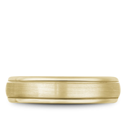 5.50mm Bleu Royale Wedding Band in Yellow Gold