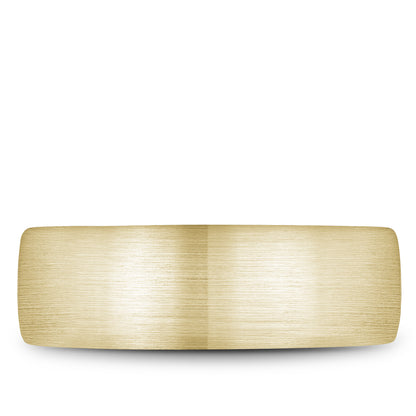 7.50mm Bleu Royale Wedding Band in Yellow Gold