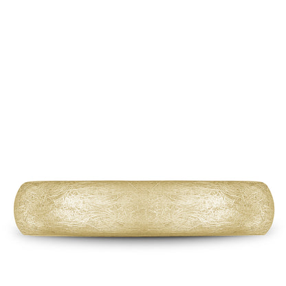 5.00mm Bleu Royale Wedding Band in Yellow Gold