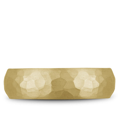 6.50mm Bleu Royale Wedding Band in Yellow Gold