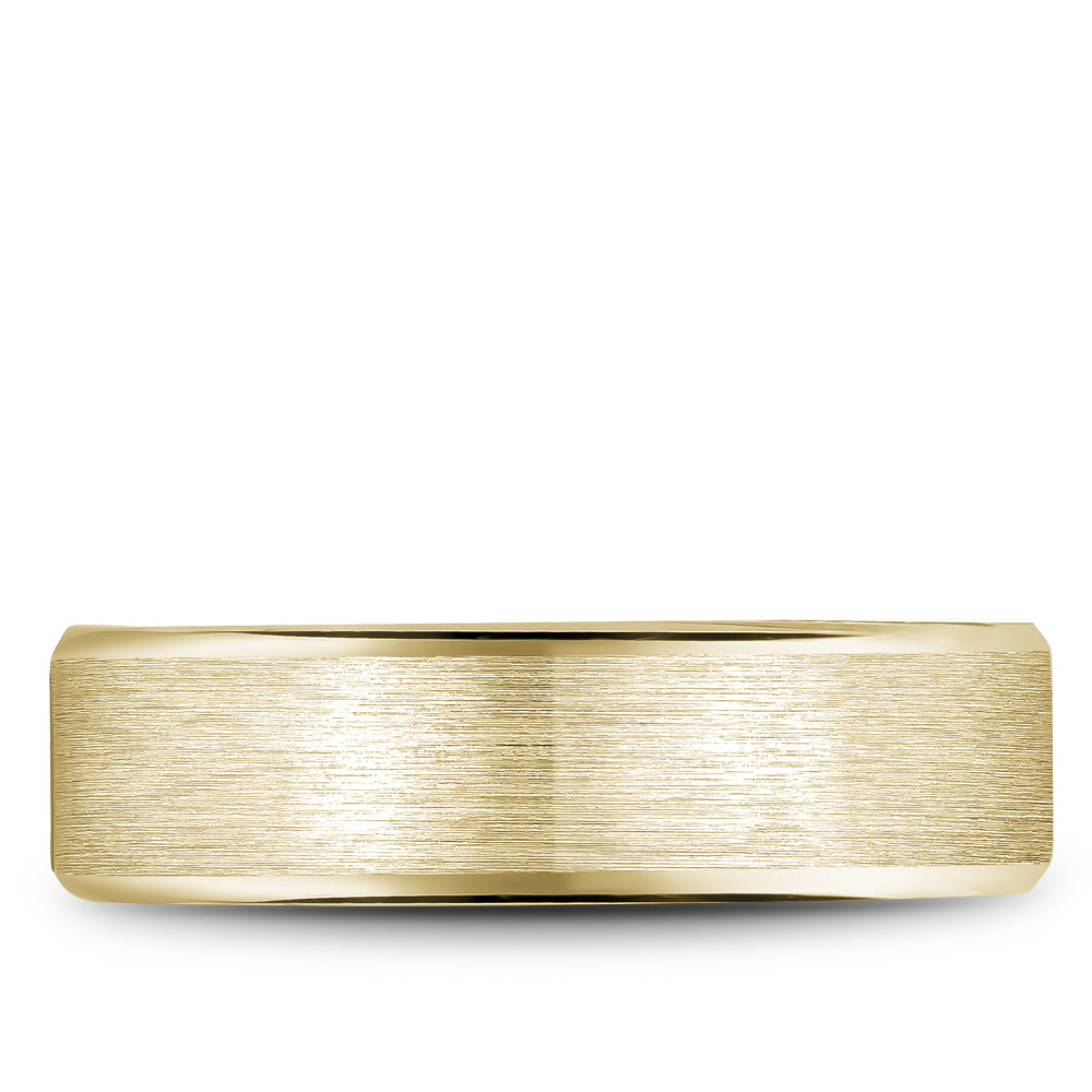 6.00mm Bleu Royale Wedding Band in 14k/Tantalum
