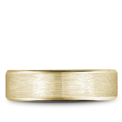 6.00mm Bleu Royale Wedding Band in 14k/Tantalum