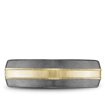7.00mm Bleu Royale Wedding Band in 14k/Tantalum
