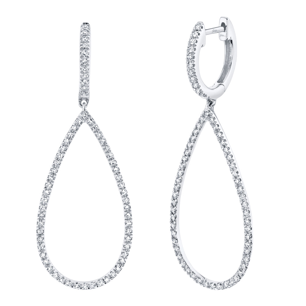 0.40Ct 14K W/G Diamond Earring