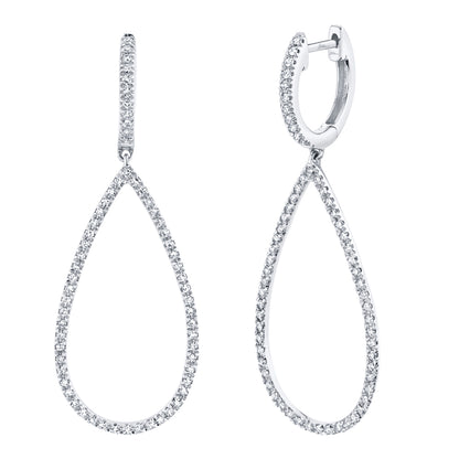 0.40Ct 14K W/G Diamond Earring