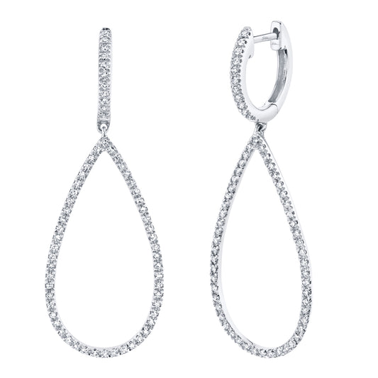 0.40Ct 14K W/G Diamond Earring