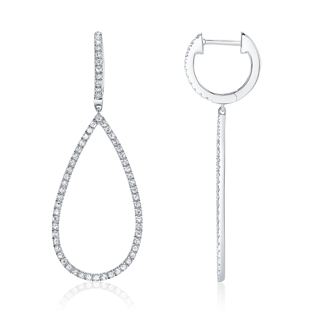 0.40Ct 14K W/G Diamond Earring