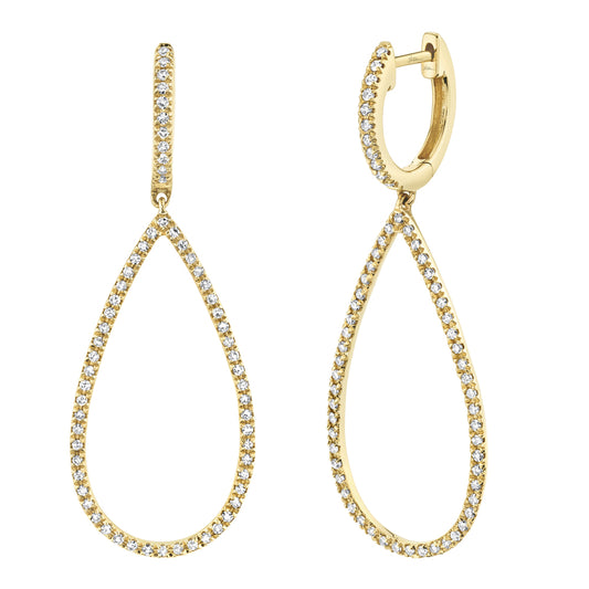 0.40Ct 14K Y/G Diamond Earring