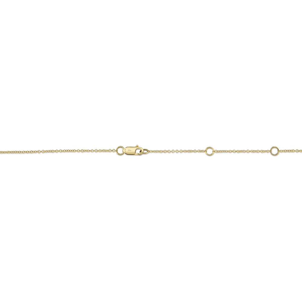 0.28Ct 14K Y/G 18" Diamonds By The Yard Chain