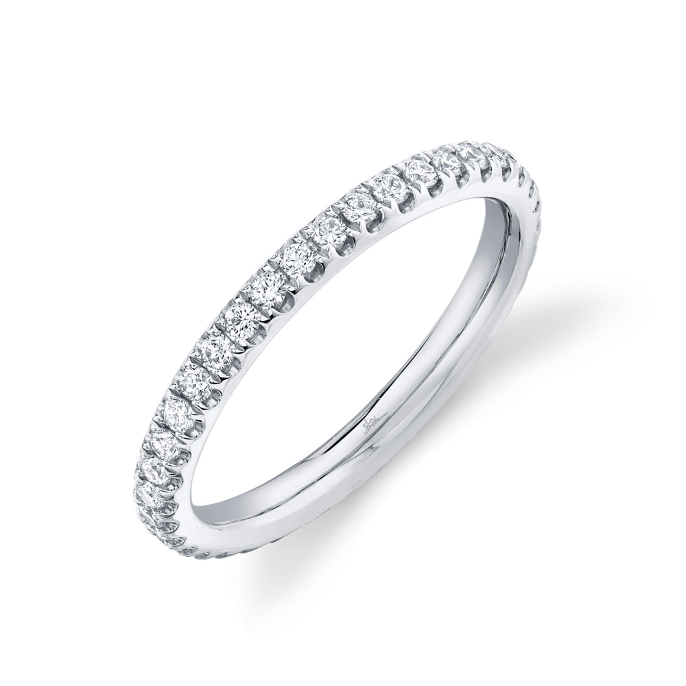 0.25Ct 14K W/G Diamond Lady's Band