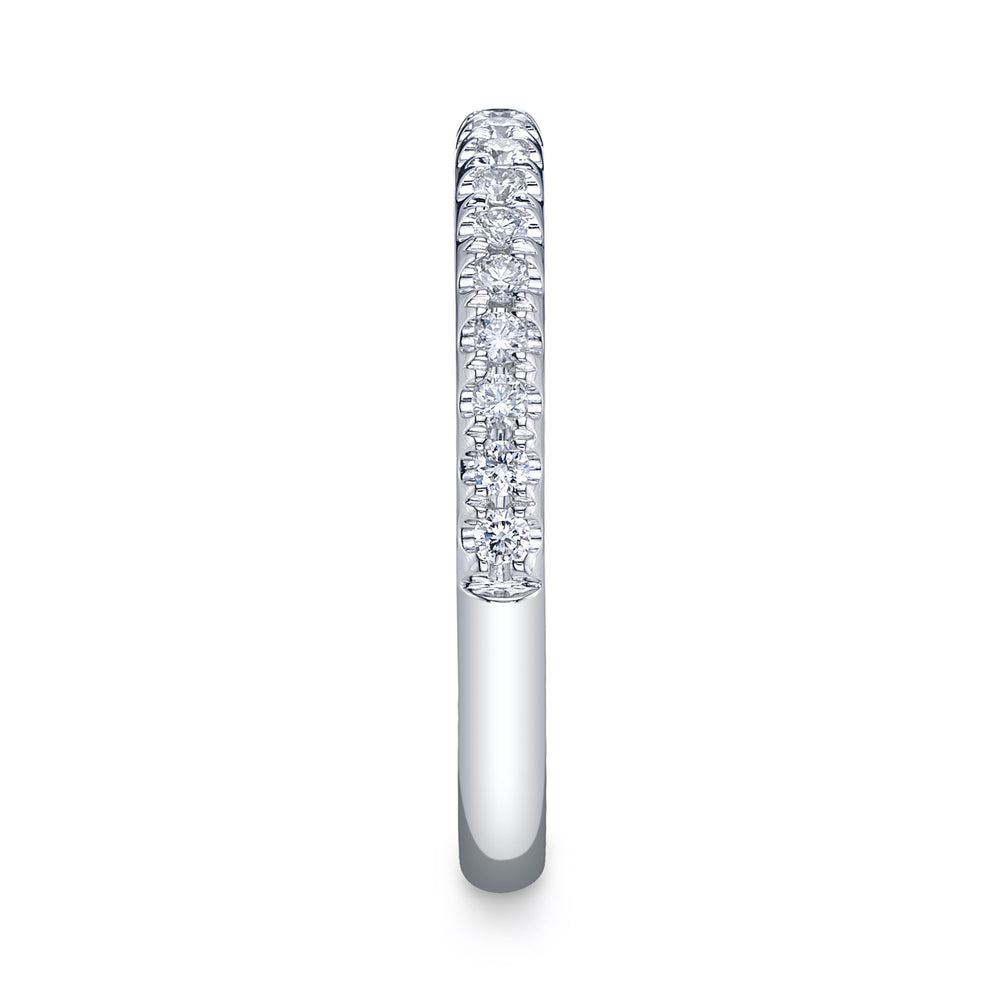 0.25Ct 14K W/G Diamond Lady's Band