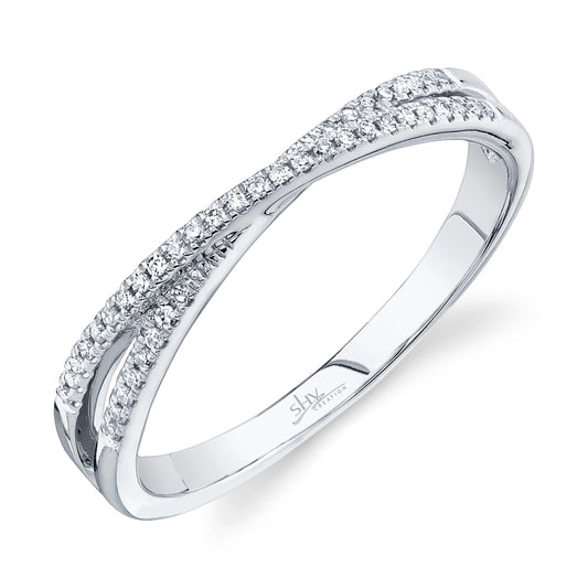 0.09Ct 14K W/G Diamond Lady's Ring