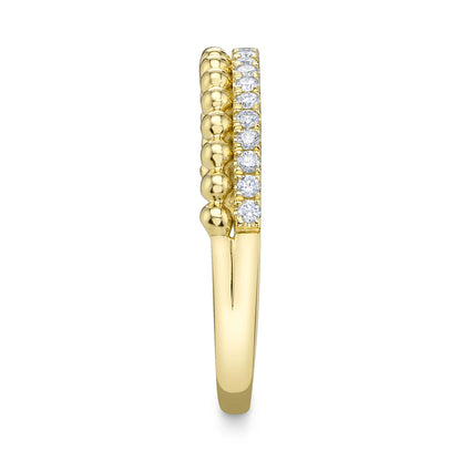 0.18Ct 14K Y/G Diamond Lady's Ring