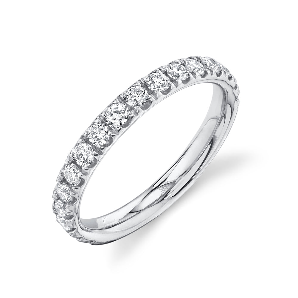 0.73Ct 14K W/G Diamond Lady's Band