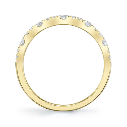 0.40Ct 14K Y/G Diamond Lady's Band