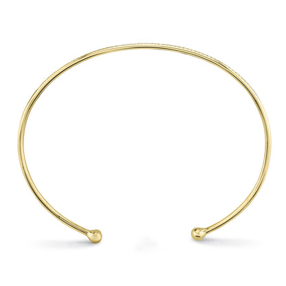 0.17Ct 14K Y/G Diamond Bangle